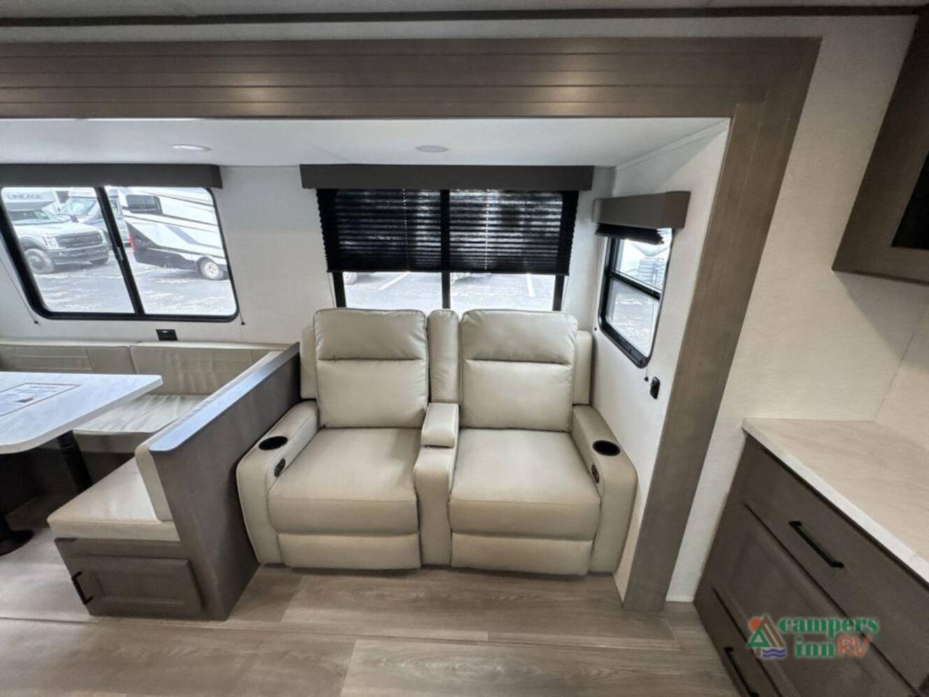 A photo of this 2026 Grand Design Transcend Xplor 325BHT