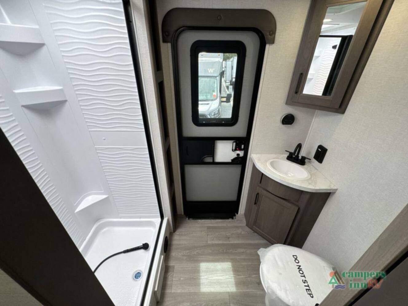 A photo of this 2026 Grand Design Transcend Xplor 325BHT