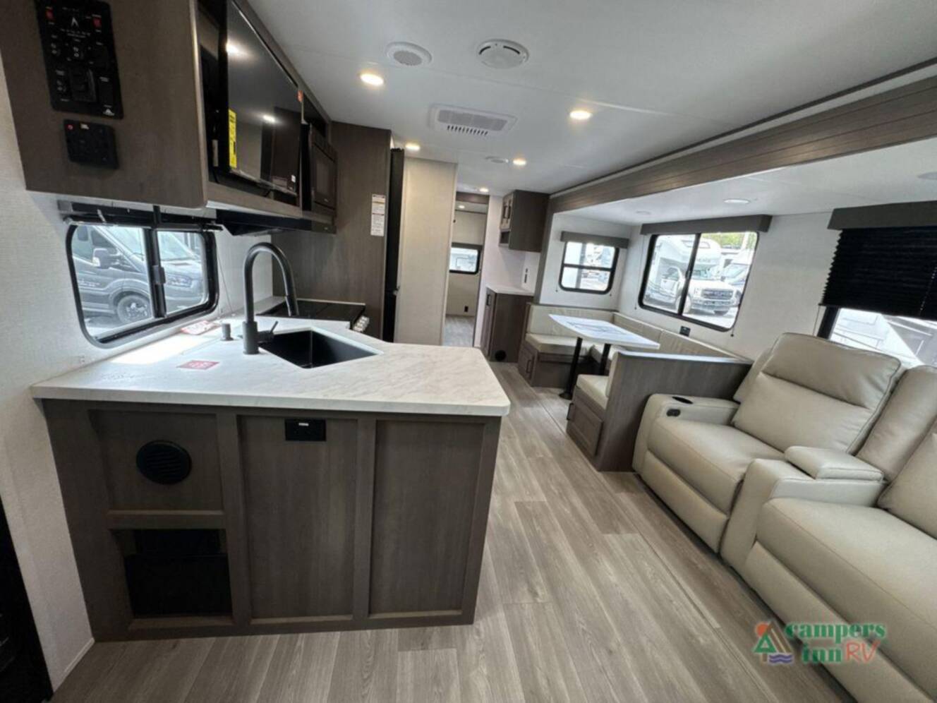 A photo of this 2026 Grand Design Transcend Xplor 325BHT