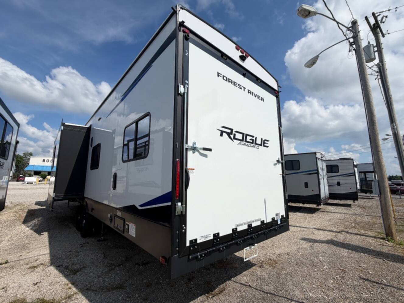 A photo of this 2026 Forest River Rv Vengeance Rogue Armored 4015