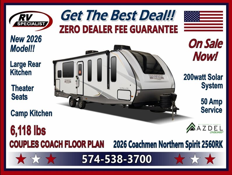 2026 Coachmen Northern Spirit 2560RK in goshen IN