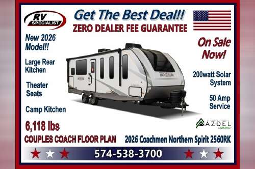 2026 Coachmen Northern Spirit 2560RK in goshen IN