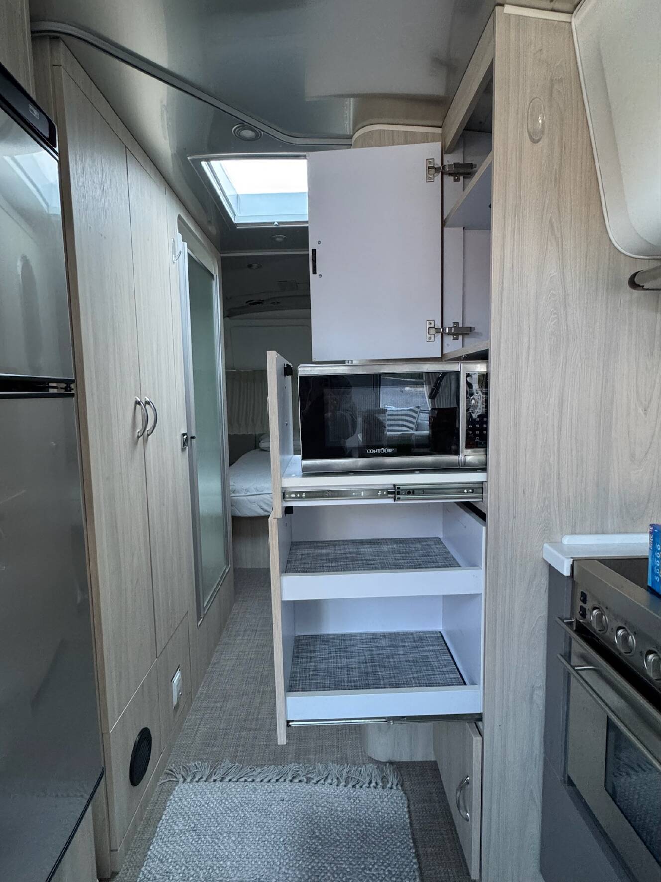 A photo of this 2021 Airstream GLOBETROTTER 27FBQ