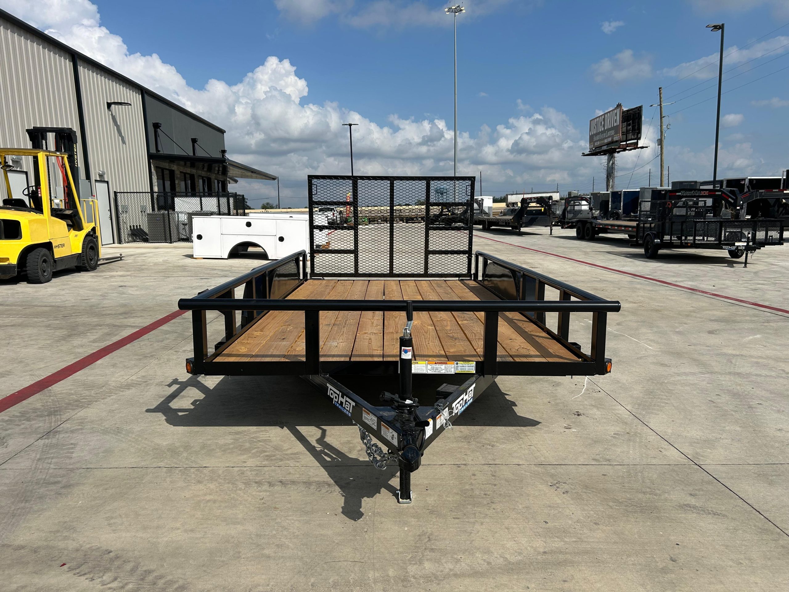 2026 TOP HAT 14'x83" Utility Trailer in Beasley, TX