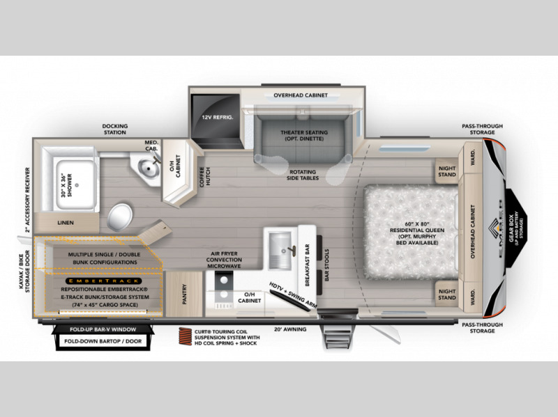 2027 Ember Rv Touring Edition 2200ETL in souderton PA