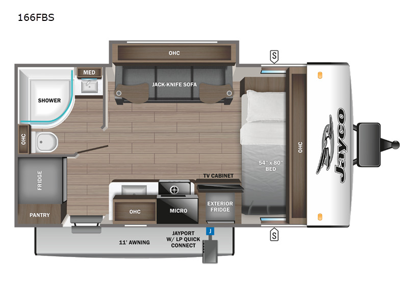 2023 Jayco Jay Feather Micro 166FBS in hot springs AR