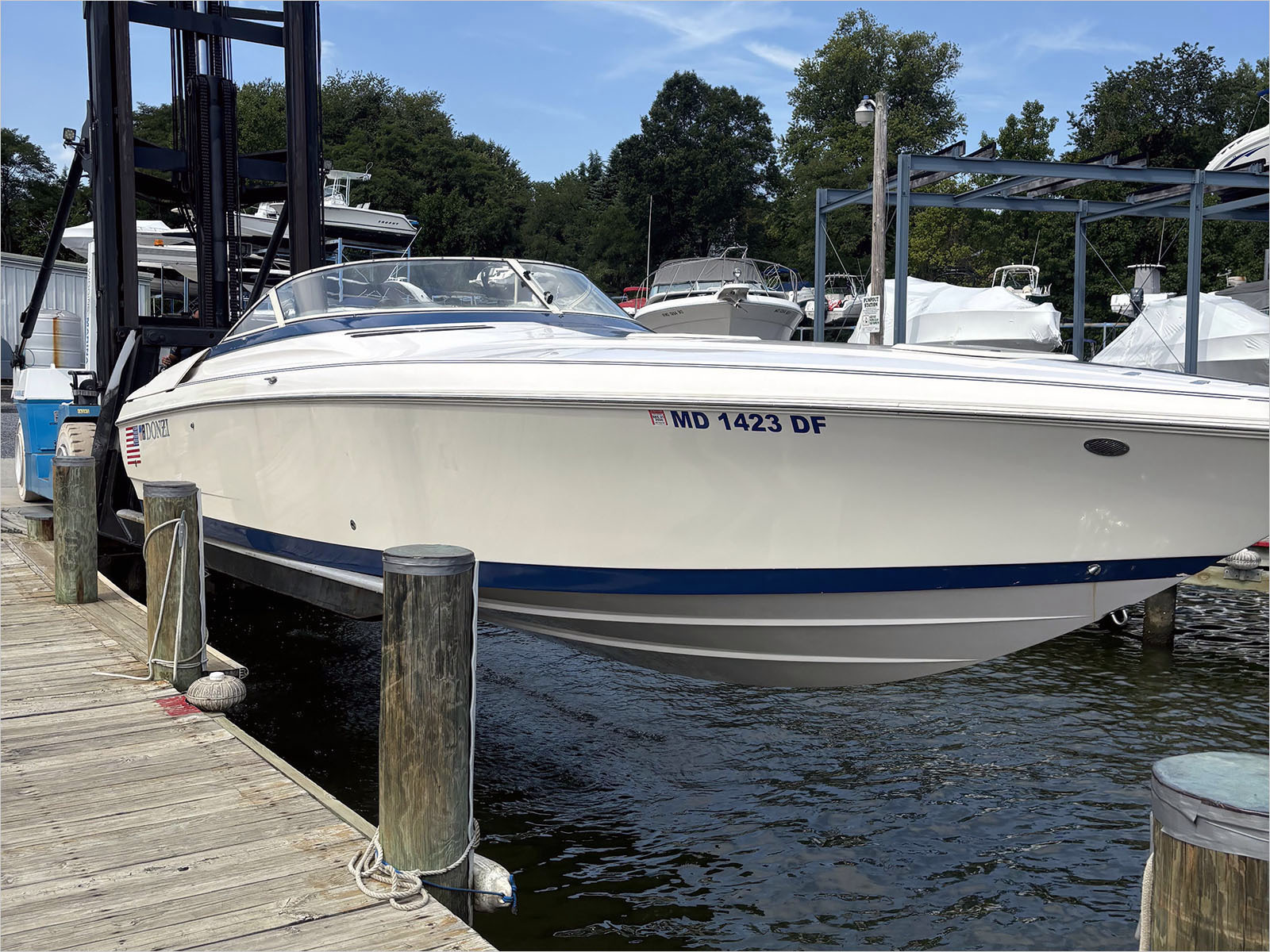 Used 1996 Donzi 33 Zx For Sale in Edgewater, MD - 5038696249