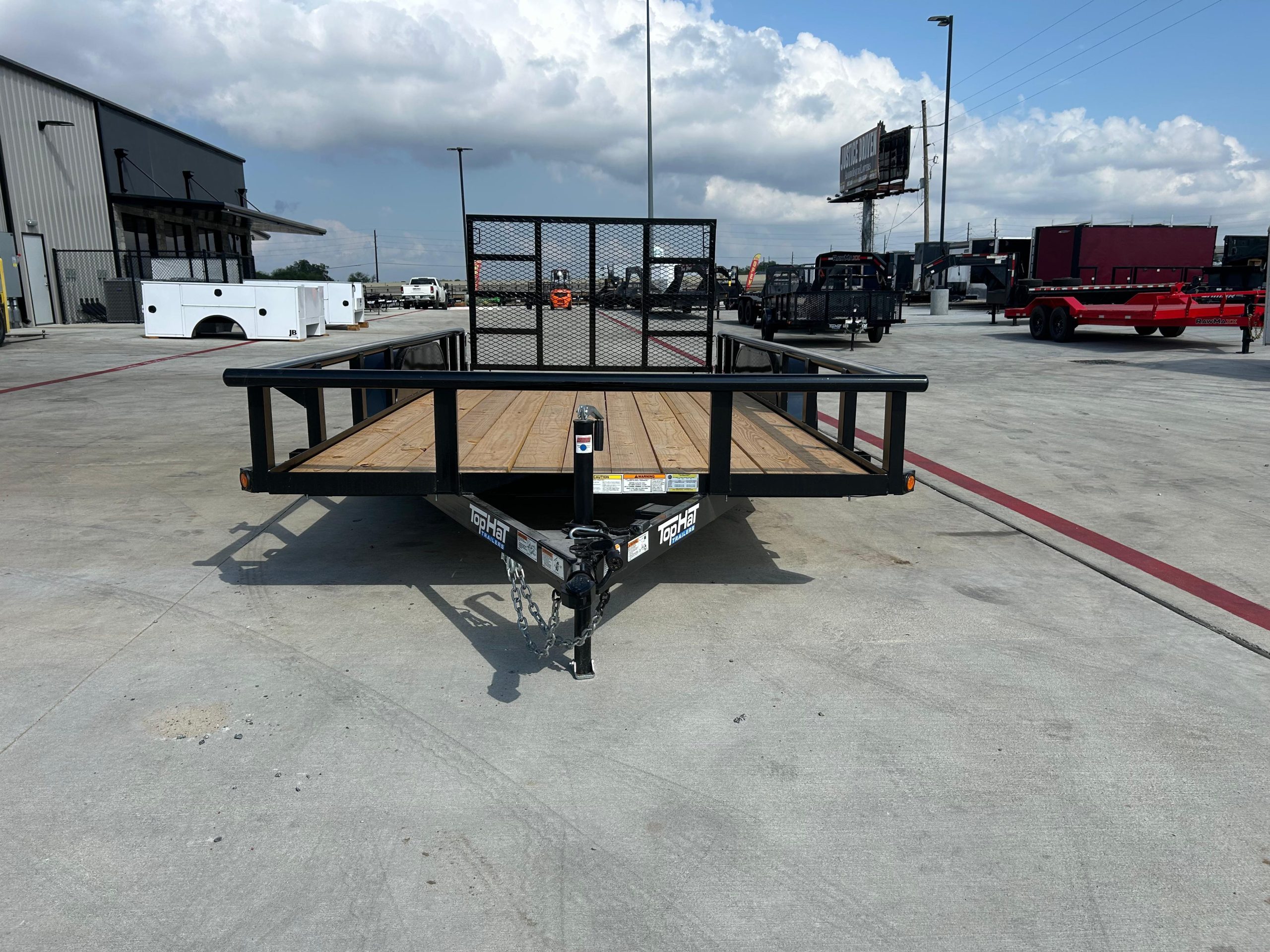 2026 TOP HAT 16'x83" Utility Trailer in Beasley, TX