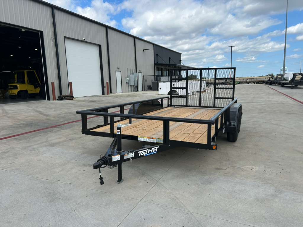 2026 TOP HAT 14'x83" Utility Trailer in Beasley, TX