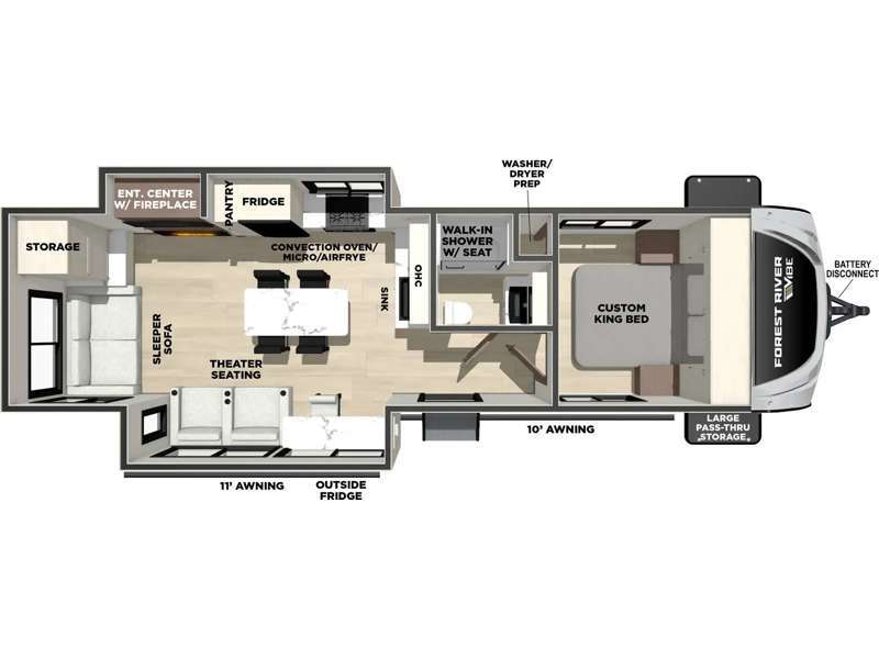 2026 Forest River Rv Vibe 2800RL in grand terrace CA