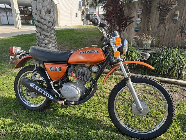 1974 Honda XL 100S 100S in Homosassa, FL