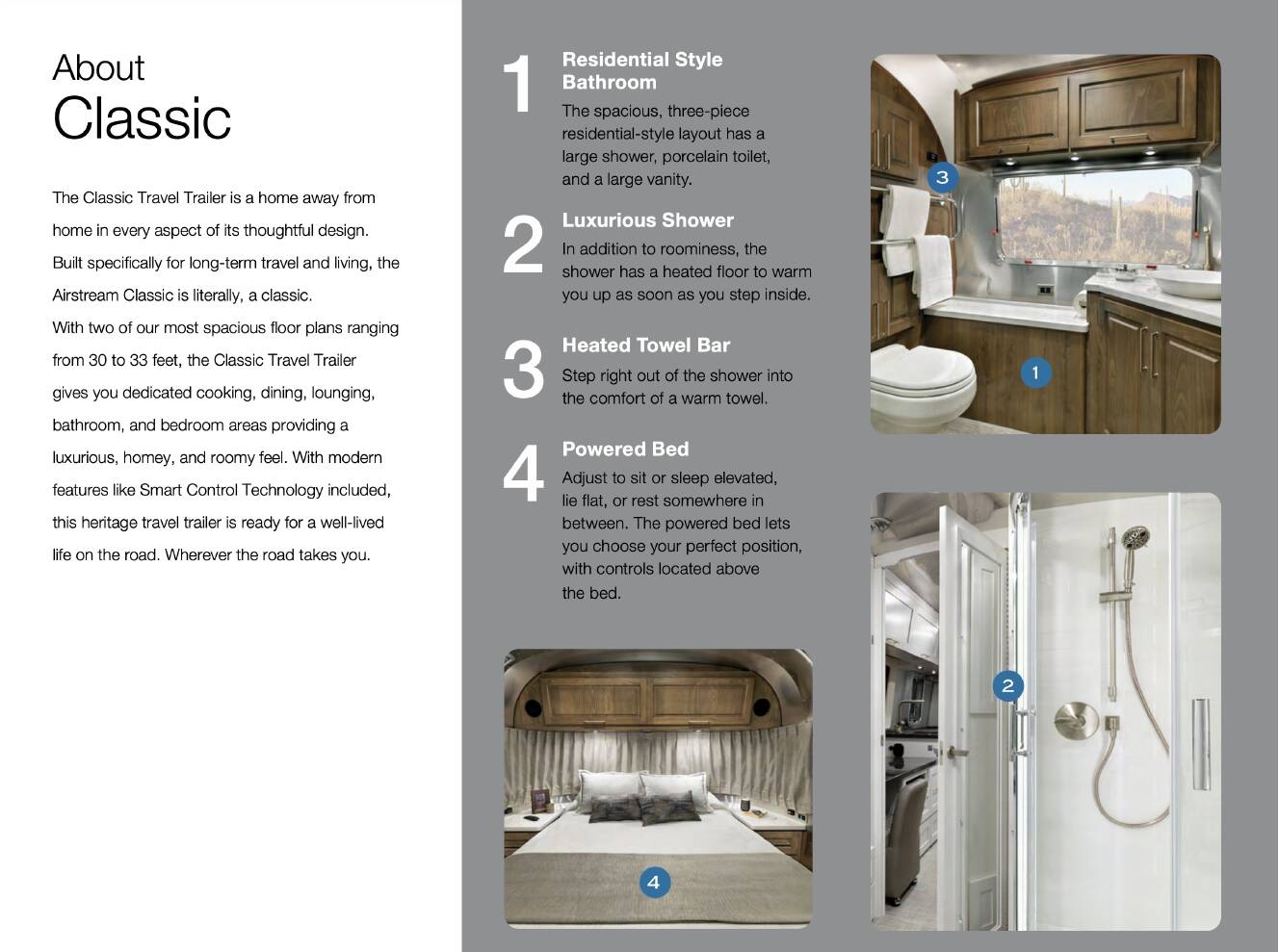 A photo of this 2023 Airstream CLASSIC 30RBQ