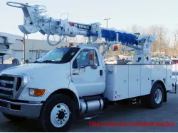 2015 FORD F750 XL SUPER DUTY  TEREX TELELECT C4047 DIGGER DERRICK