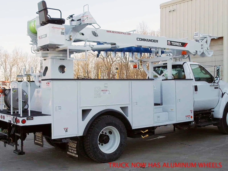 2015 FORD F750 XL SUPER DUTY  TEREX TELELECT C4047 DIGGER DERRICK