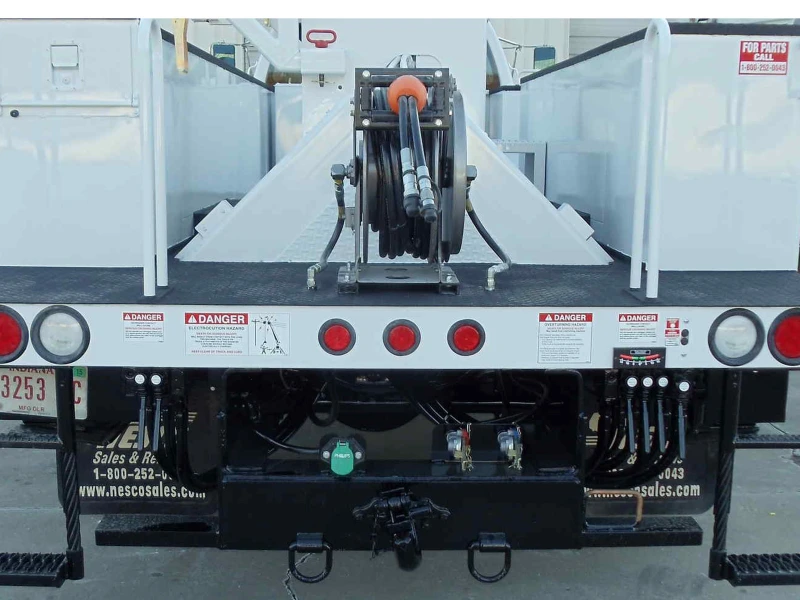 2015 FORD F750 XL SUPER DUTY  TEREX TELELECT C4047 DIGGER DERRICK