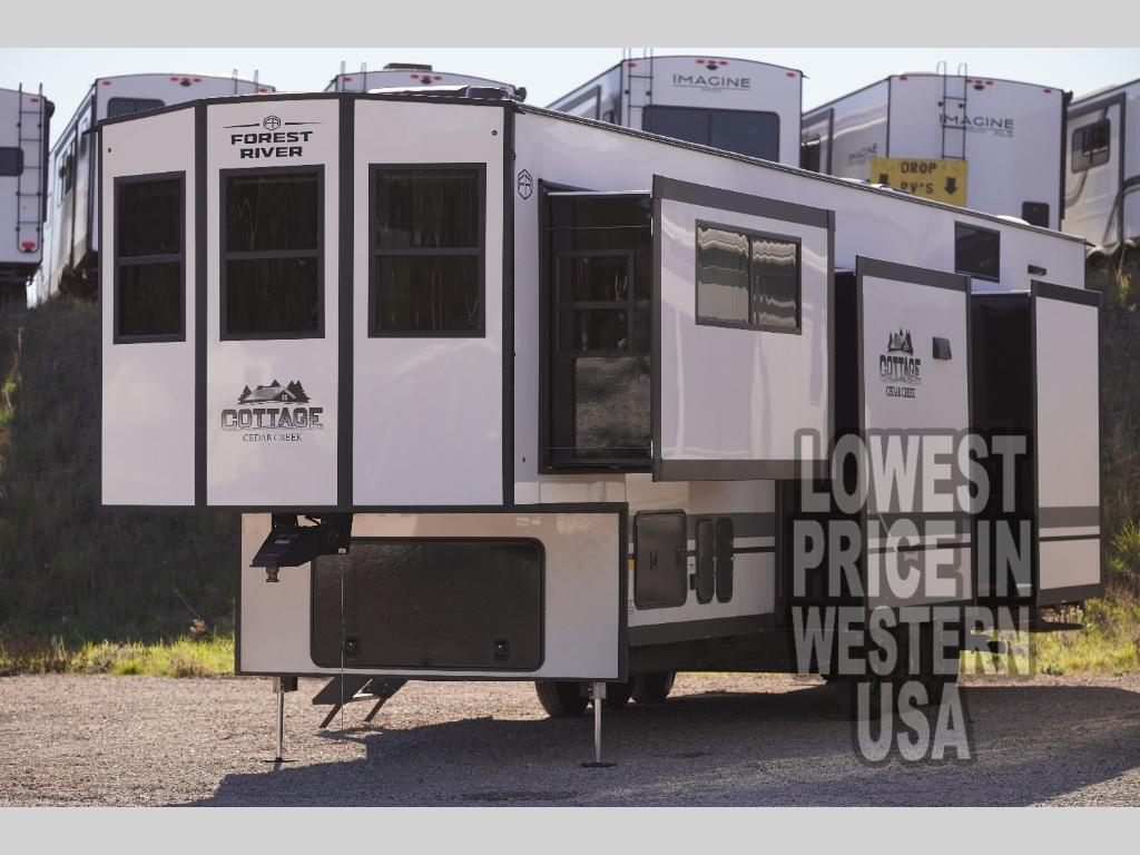 2026 Forest River Cedar Creek Cottage Fifth Wheels 413FWC in nipomo CA