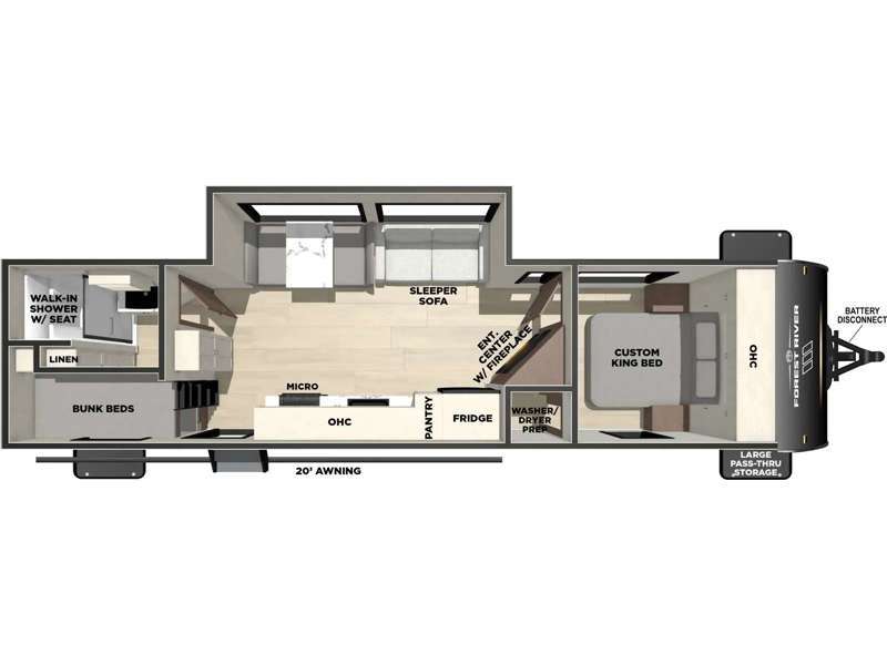 2026 Forest River Rv Vibe 2600BH in turlock CA