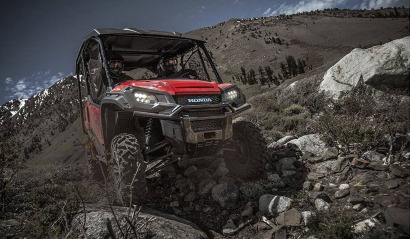 A photo of this 2018 Honda Pioneer 1000-5 Deluxe