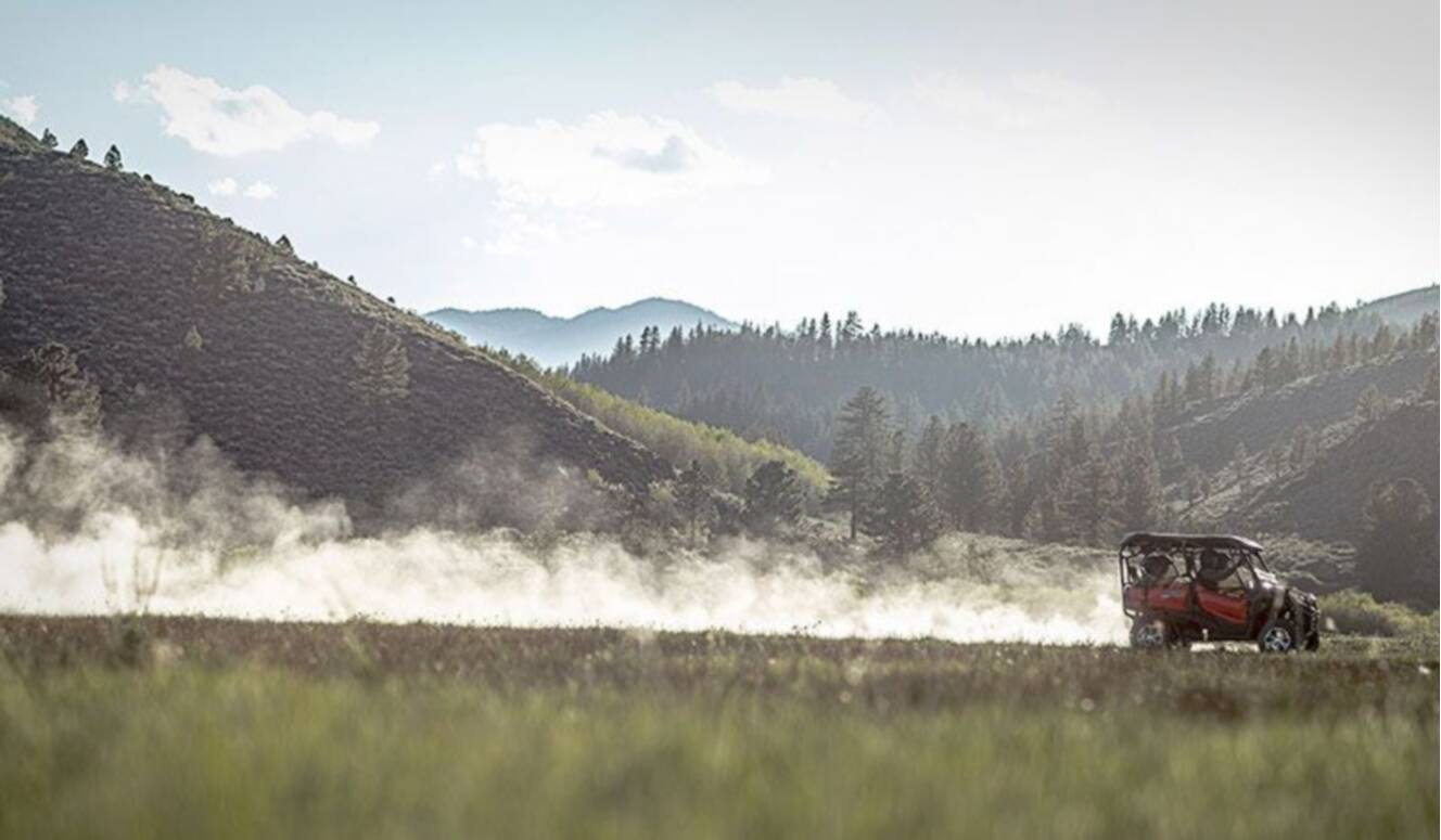 A photo of this 2018 Honda Pioneer 1000-5 Deluxe