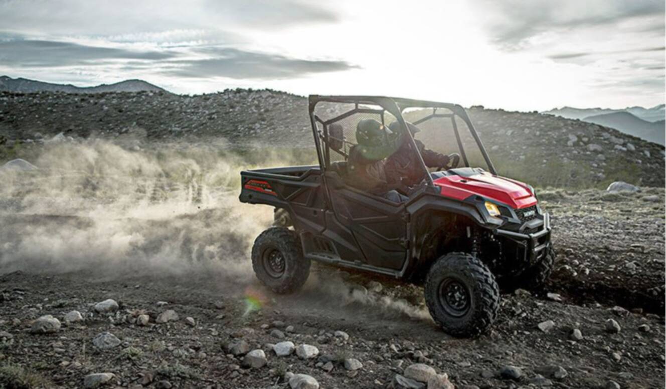 A photo of this 2018 Honda Pioneer 1000-5 Deluxe