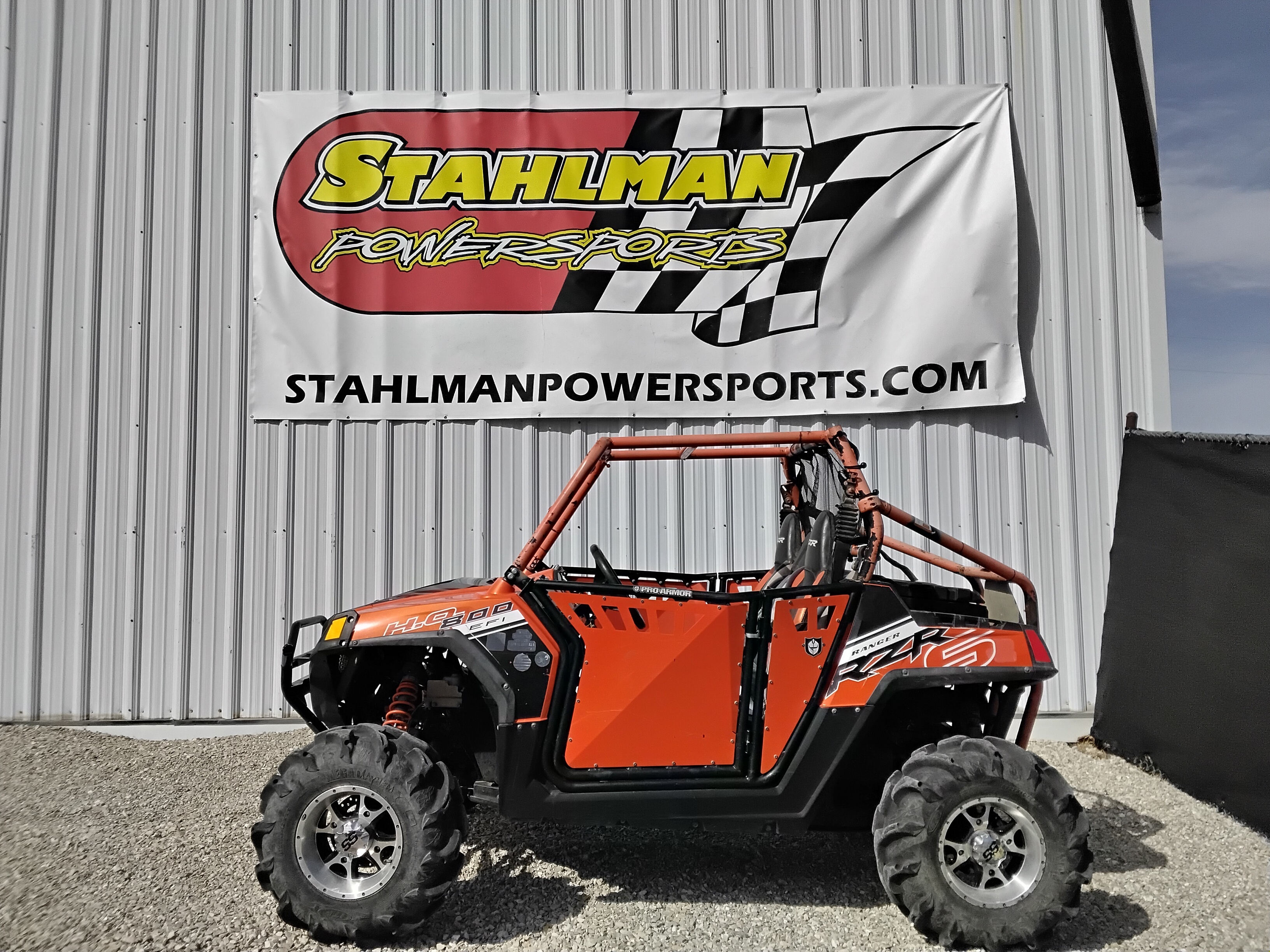 Polaris Ranger Rzr 800 S Black / Orange Madness Le Four Wheelers
