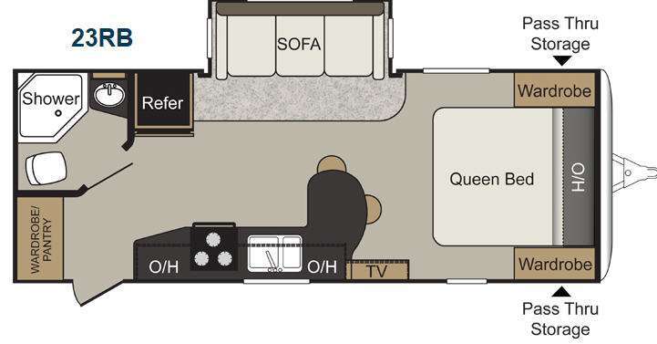 2014 Keystone Rv Passport 23RB Elite in bloomsburg PA