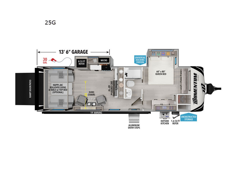 A photo of this 2026 Grand Design MOMENTUM 25G