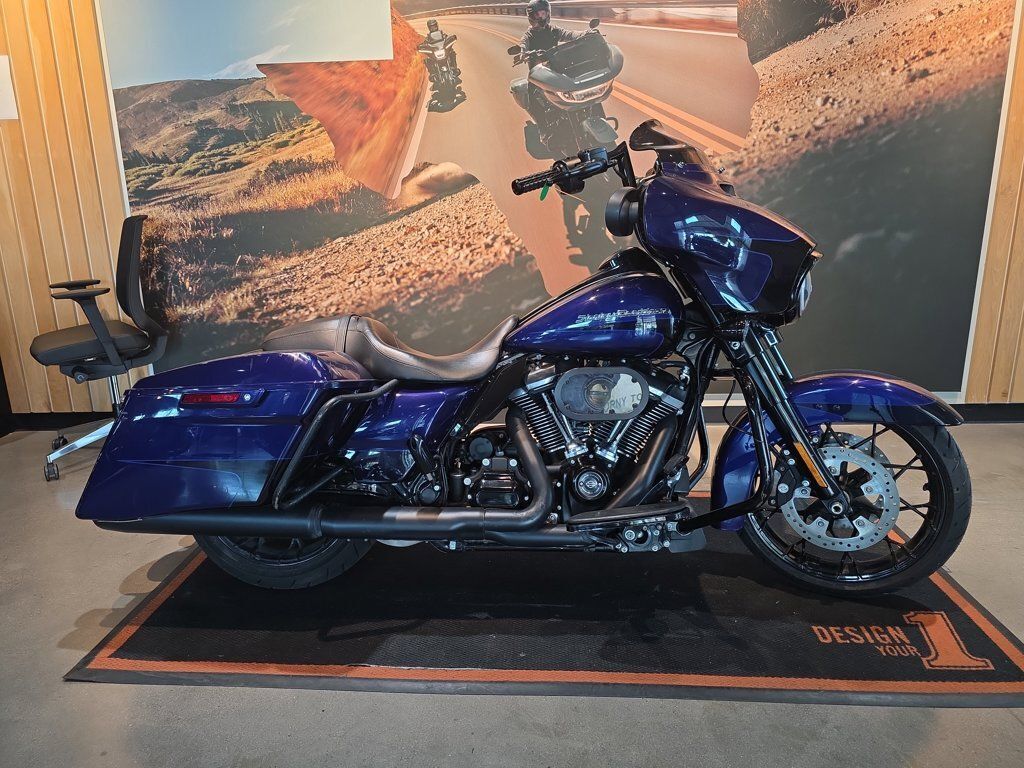 Blue Harley-Davidson Street Glide Motorcycles For Sale - Cycle Trader