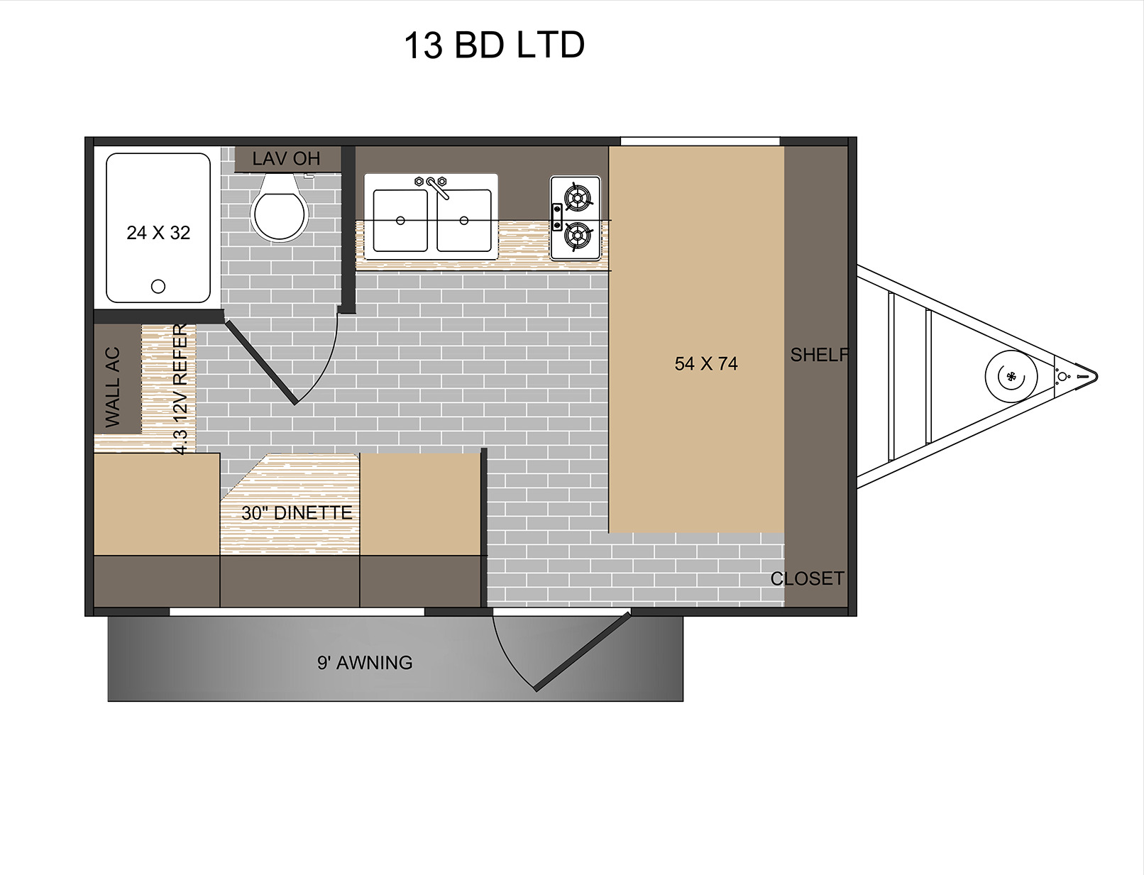 2026 Sunset Park Rv SUNLITE 13BD LTD in fort worth TX