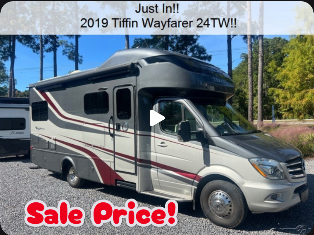 2019 Tiffin Motorhomes Wayfarer 24 TW in charleston SC