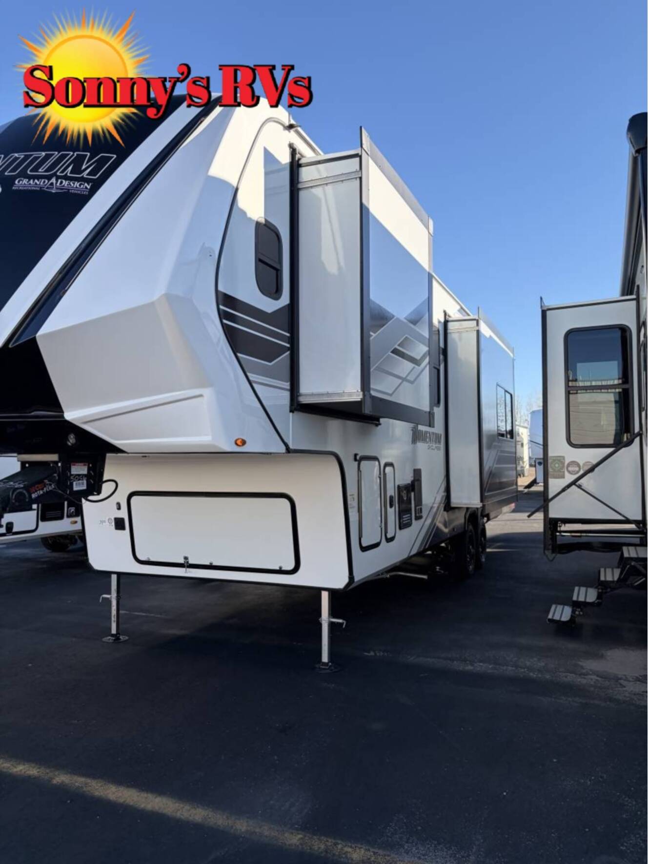 A photo of this 2026 Grand Design Momentum G-Class 325G