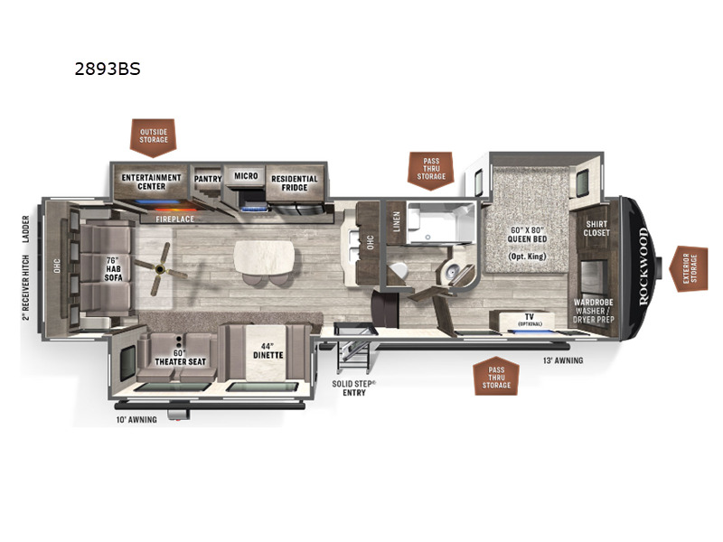 2022 Forest River Rv Rockwood Ultra Lite 2893BS in huntsville AL