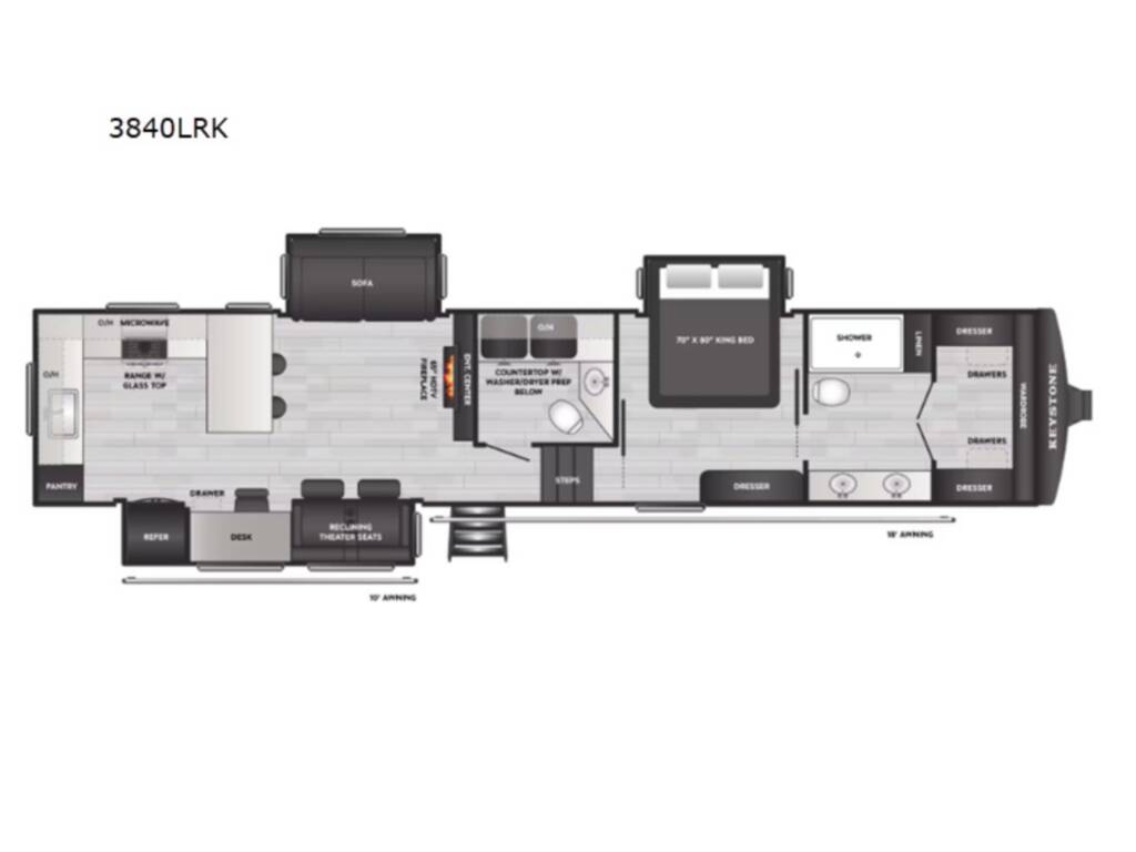 Sprinter Keystone Frame New 2026 Keystone RV Sprinter 3840LRK For Sale in Texarkana, AR ...