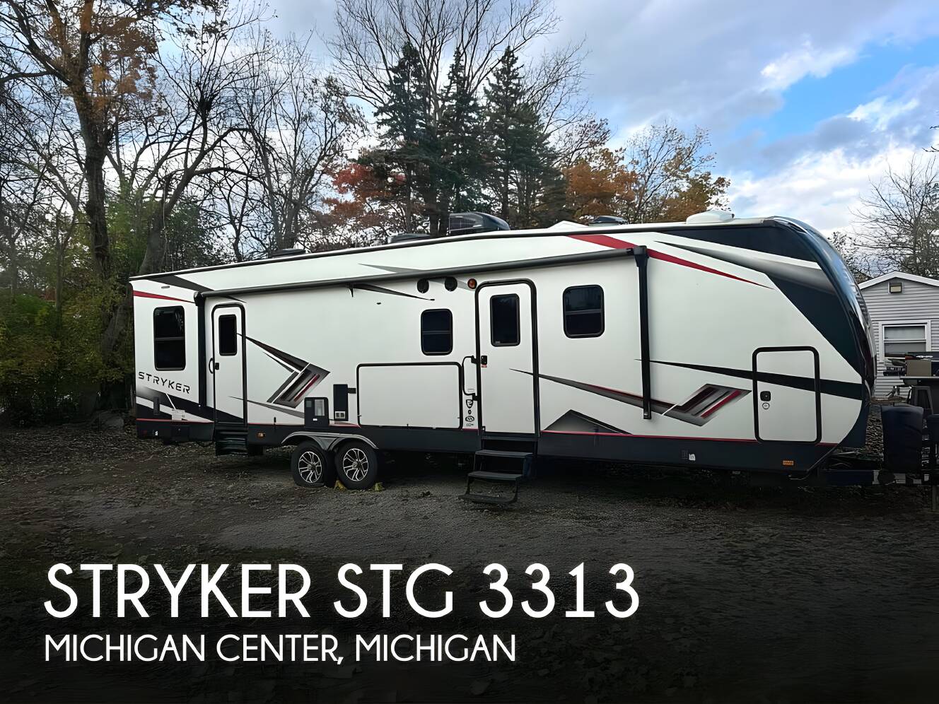 A photo of this 2022 Cruiser Rv Stryker STG 3313