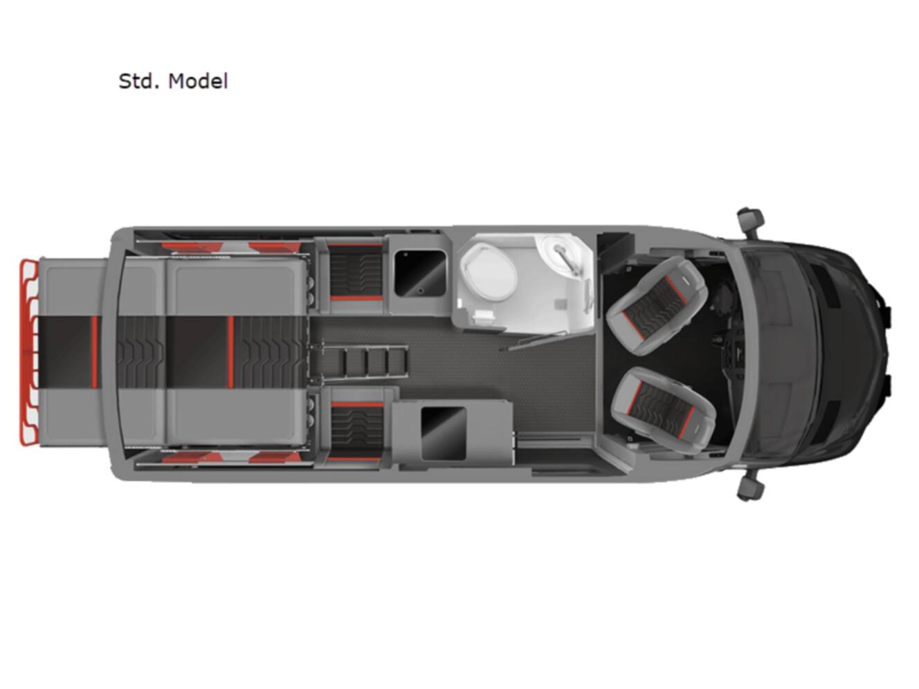 A photo of this 2026 Airstream Interstate 19X LE Outland Edition