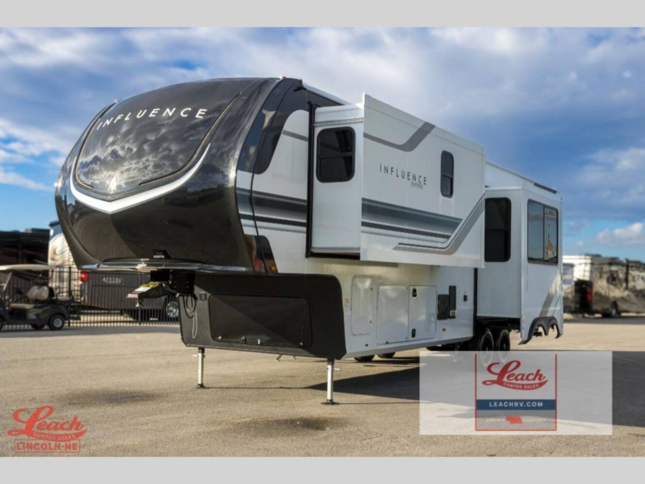 A photo of this 2026 Grand Design Influence 3203GK