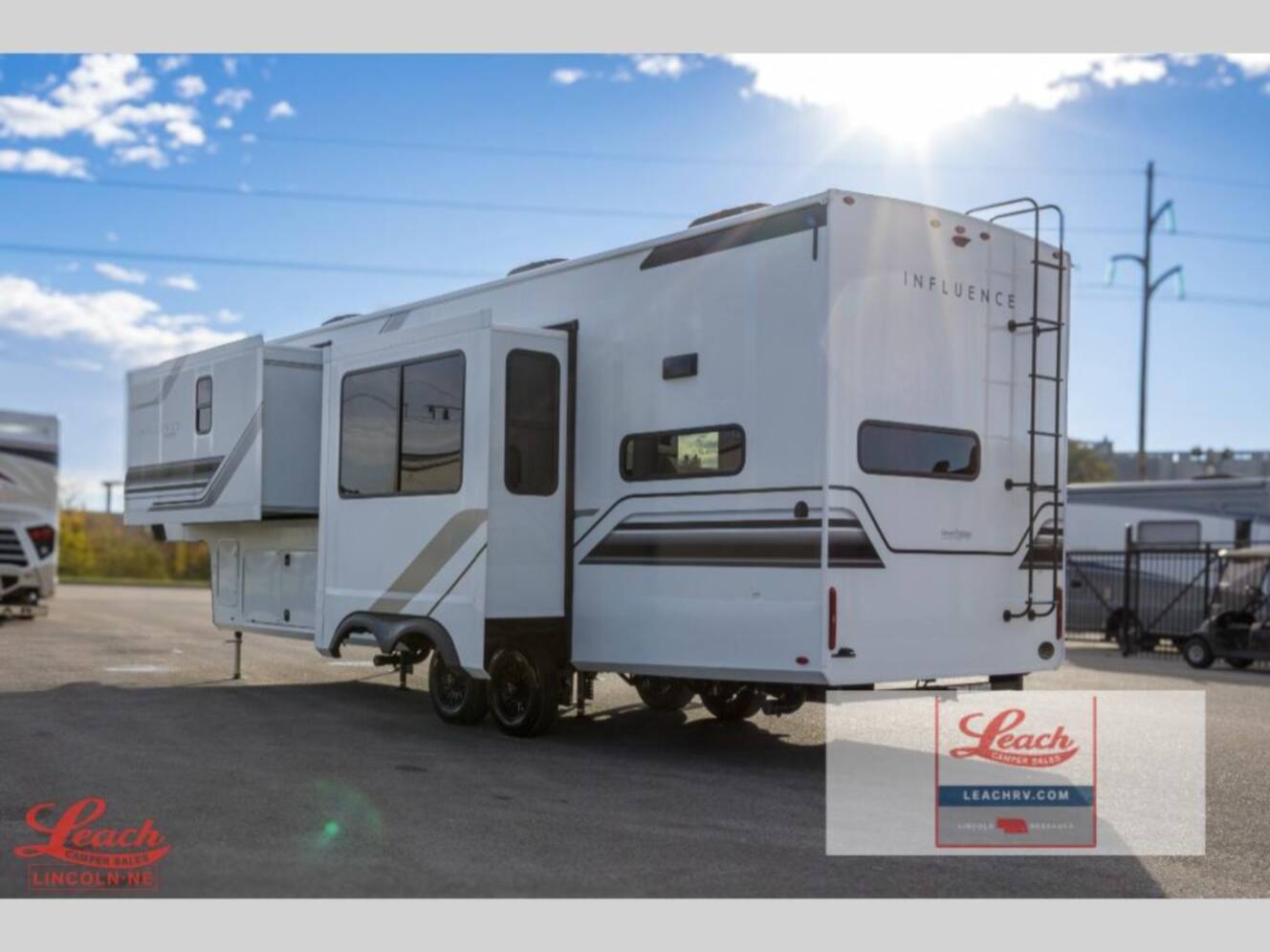 A photo of this 2026 Grand Design Influence 3203GK