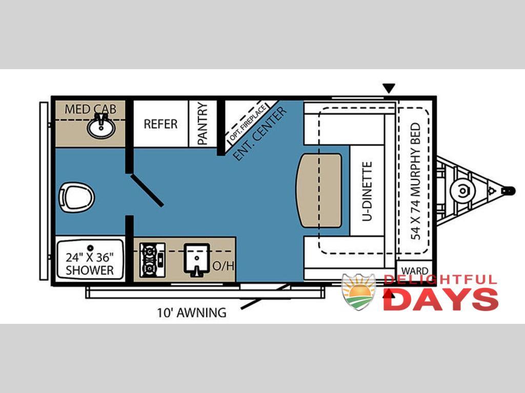 2022 Coachmen Rv Clipper Ultra-Lite 162RBU in walton KY
