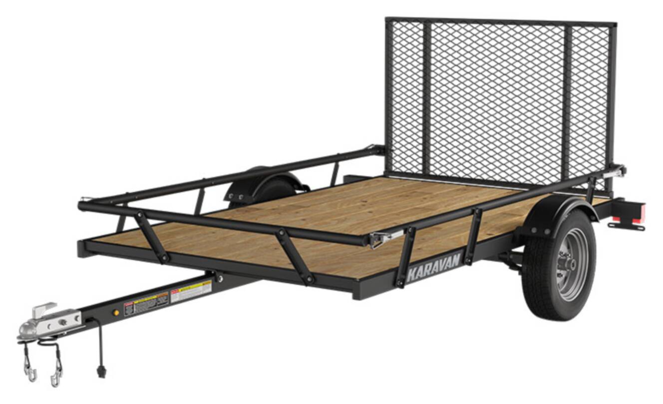 A photo of this 2026 Karavan Trailers Steel Utility Trailers 5 x 8 ft
