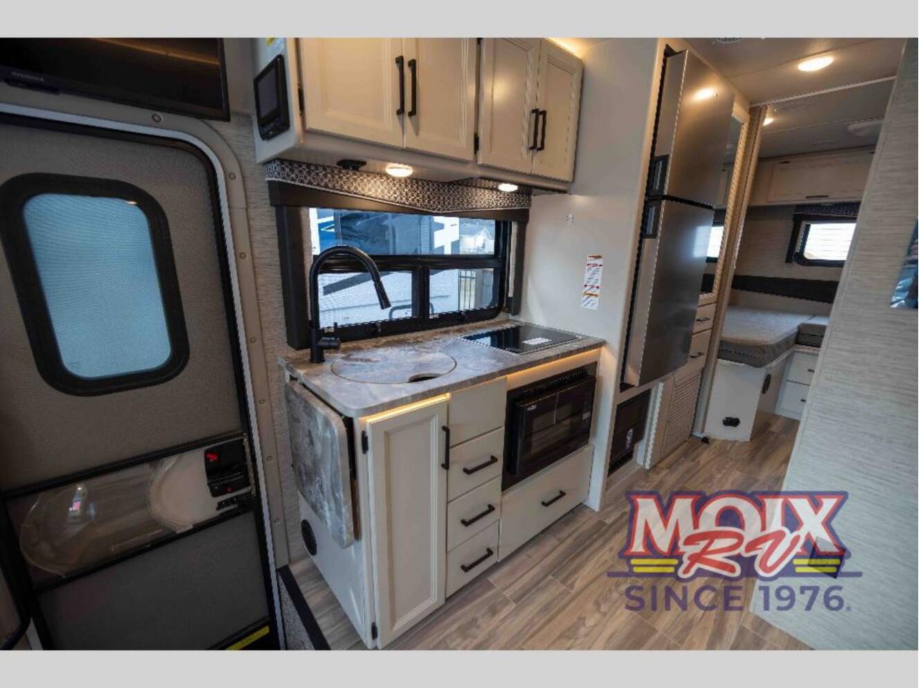 A photo of this 2023 Thor Motor Coach Axis 24.1