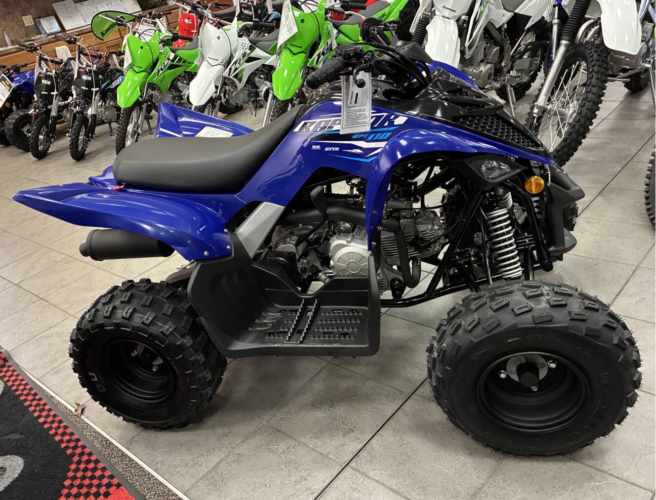 A photo of this 2026 Yamaha Raptor 110