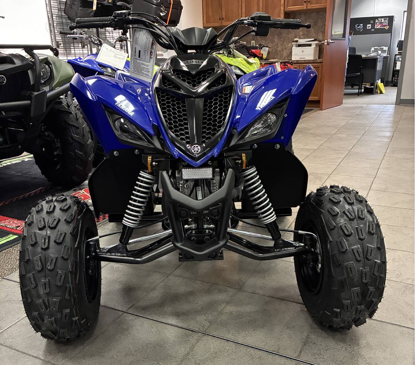 A photo of this 2026 Yamaha Raptor 110