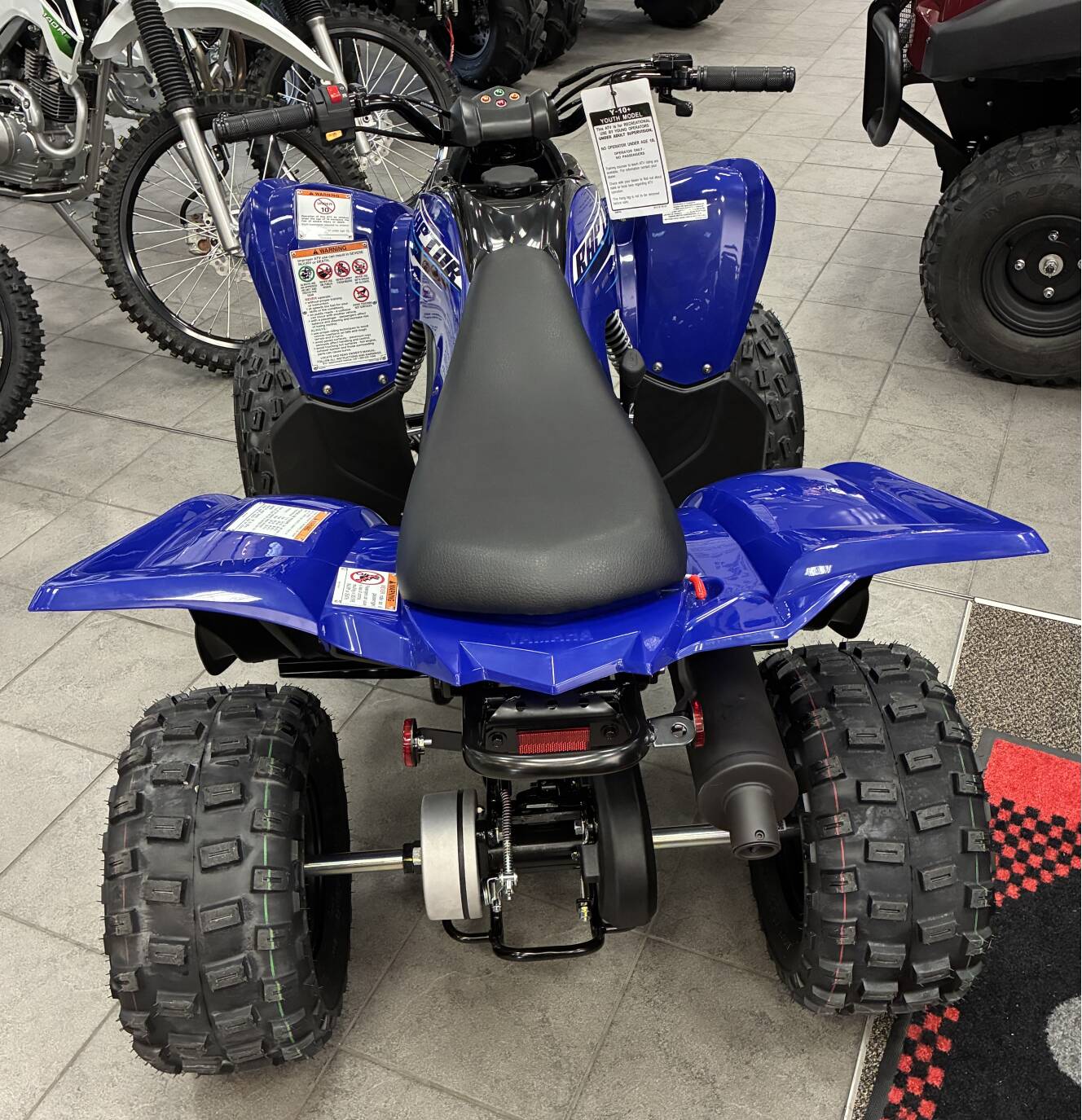 A photo of this 2026 Yamaha Raptor 110