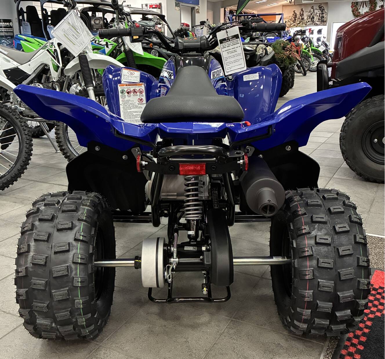 A photo of this 2026 Yamaha Raptor 110