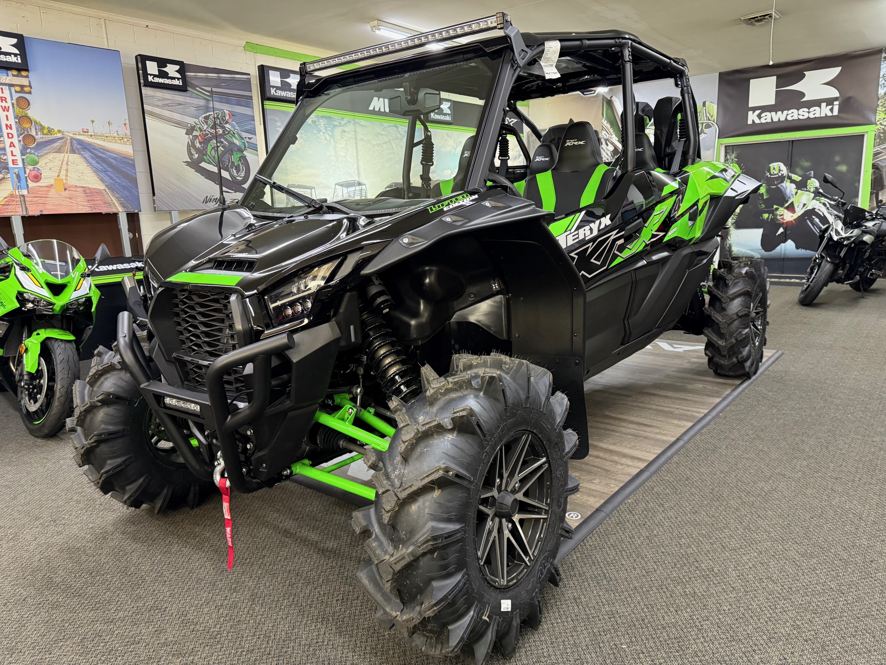 Green Kawasaki Teryx KRX4 Four Wheelers For Sale - ATV Trader