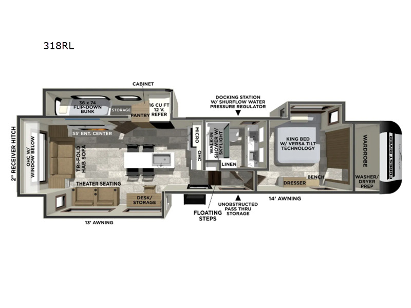 2026 Forest River Rv Impression 318RL in livingston TX