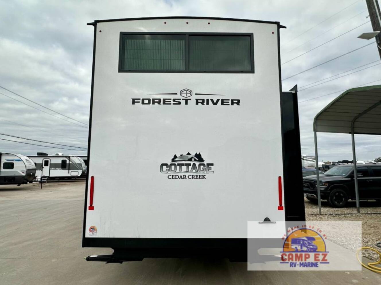 A photo of this 2026 Forest River Rv Cedar Creek Cottage 413FWC