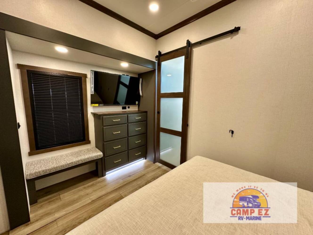 A photo of this 2026 Forest River Rv Cedar Creek Cottage 413FWC
