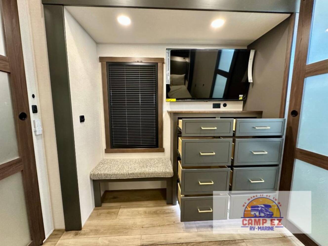 A photo of this 2026 Forest River Rv Cedar Creek Cottage 413FWC