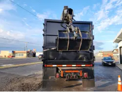 2003 WESTERN STAR 4900SA TRI-AXLE GRAPPLE TRUCK, CRANE TRUCK, KNUCKLEBOOMS, HAUL TRUCK.